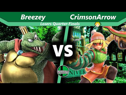Marshall Smashers 69 -  Breezey (K. Rool) VS MU-ECA| CrimsonArrow (Min Min/Young Link)