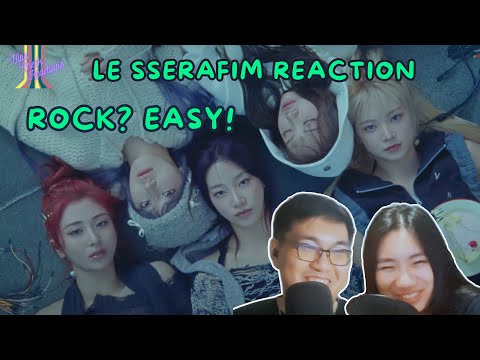 LE SSERAFIM serves rock? EASY! Golden Disk Awards, GroovyRoom Yes or No, Good Bones Teaser Reaction