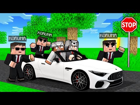 100 GÜN BOYUNCA MAFYANIN ŞÖFÖRÜ OLDUM 😱 - Minecraft