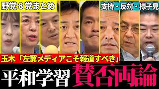 ※【辺野古事件】教育基本法14条違反の認定、割れる野党各党まとめ…「当然」派と「やりすぎ」派で真っ二つ【玉木雄一郎 / 榛葉賀津也 / 国民民主 / 神谷宗幣 / 参政党 /  国会切り抜き】
