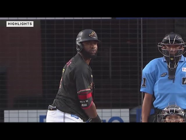 7月31日 千葉ロッテマリーンズ 対 埼玉西武ライオンズ ハイライト