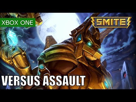 SMITE Xbox One Gameplay Assault Versus as Anubis - Someone needs to fix their connection