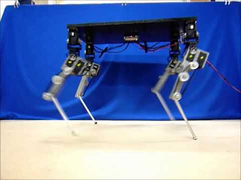 エンジニアリングデザイン学科 4足歩行ロボット　トロット