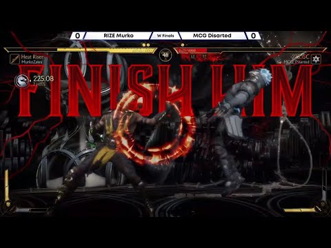 EVO 2021 Online Warm-Up : MORTAL KOMBAT 11 EU (RIZE Murko) vs (MCG Disarted)