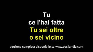 Claudio Baglioni In cammino karaoke