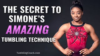 How Simone Biles Achieves So Much Height In Her Tumbling!