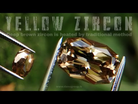 Different Yellow Feel - Sri Lankan Brilliance Yellow Zircon cut by Jillson