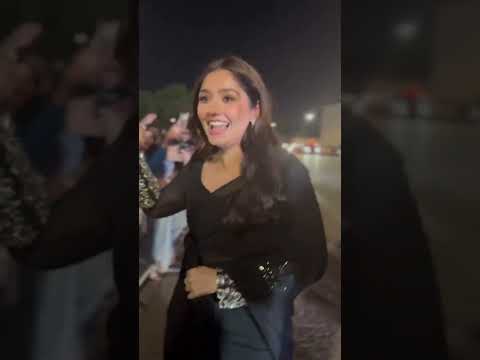 Durefishan Saleem owns the red carpet with unmatched charisma.