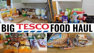 BIG TESCO WEEKLY FOOD HAUL £75+ | Family Of 4 Tesco Grocery Haul | Plus Buying Gluten Free Items