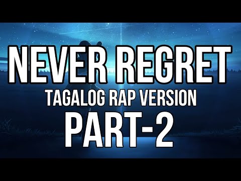 NEVER REGRET TAGALOG RAP (BROKEN VERSION)BY MC JHEE {WITH LYRICS}