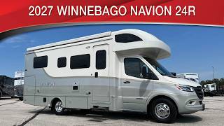 A preview image of the linked video showcasing 2027 Winnebago Navion 24R