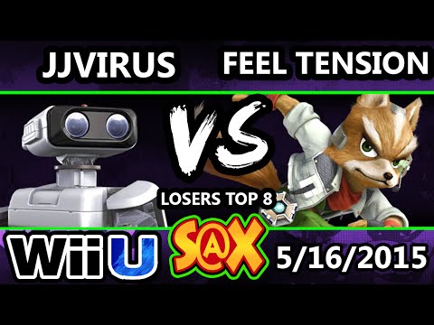 S@X Arcadian - SBY | jjvirus (ROB) Vs. Feel Tension (Fox) SSB4 Losers Top 8 - Smash 4