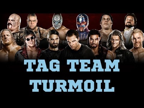 WWE 2K14 Tag Team Turmoil Tournament Participants.