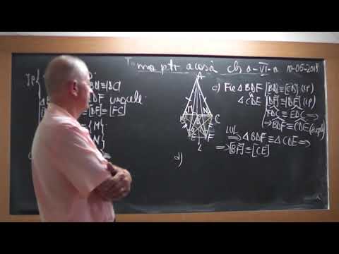 2/3 1727 Clasa 6 Triunghi Isoscel Echilateral Linii importante Cazuri de congruenta Drepte paralele