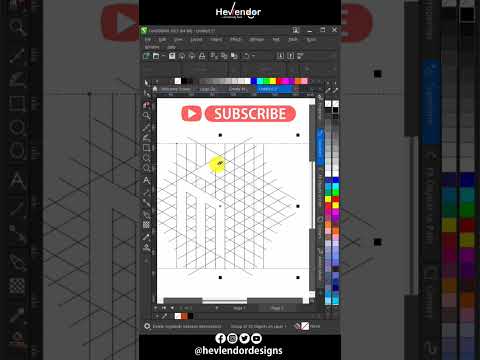 How to design Any Monogram Logo in one-minute #shorts #coreldraw #monogram