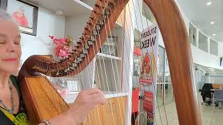 Blue on Blue - Burt Bacharach - Harp Cover