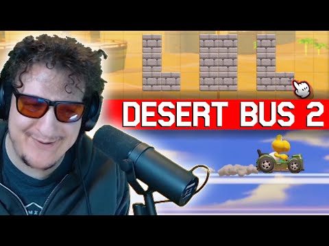 Extreme Desert Bus 2: Half a Bus