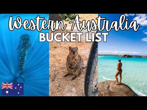 WESTERN AUSTRALIA BUCKET LIST: BEST Things To Do & Places to Visit in Western Australia! 2025 Tips