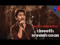 Vineeth Sreenivasan Birthday Status Video