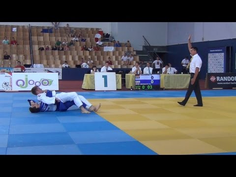 Junior European Judo Cup Berlin 2015  -81 kg Semi-Final Gugava (GEO) - Busch (SWE)