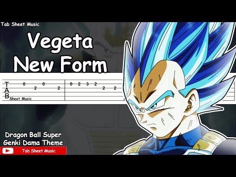 Dragon Ball Super - Vegeta New Form (Genki Dama Theme) Guitar Tutorial