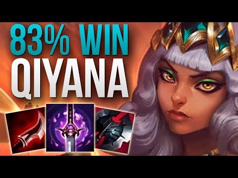 KOREAN CHALLENGER 83% WIN RATE QIYANA! | CHALLENGER QIYANA MID GAMEPLAY | Patch 9.20 S9