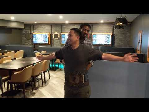 Stun City Off Stream hijinks - NeoRussell and OneNappyNinja exchange