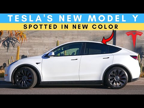 New Model Y In New Color Spotted At Giga Texas & More Updates!
