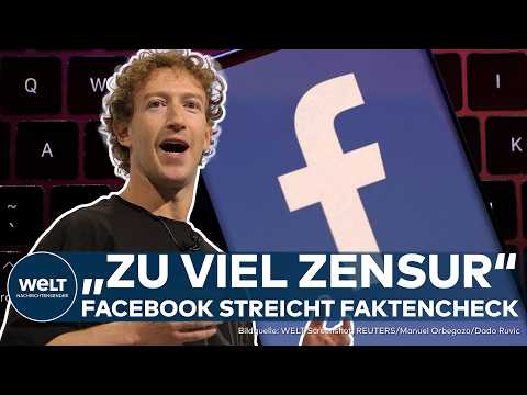 META: "Mehr Meinungsfreiheit" Mark Zuckerberg kuscht vor Trump! Facebook streicht Faktencheck