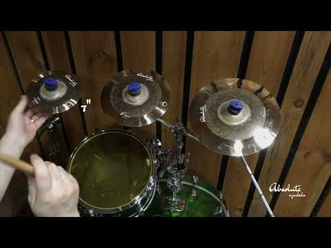 7" Absolute Cymbals Custom Splash - 115 grams (Made in Turkey)