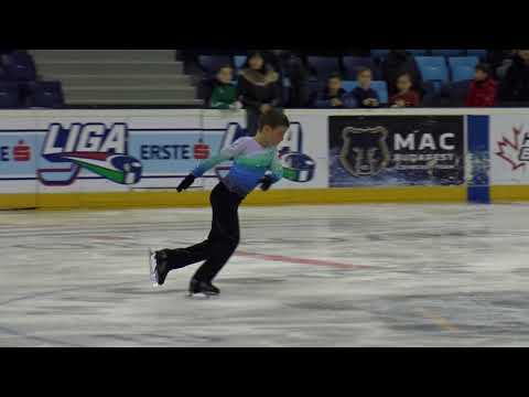 2017 Santa Claus Cup: Yaroslav POLOVIK(UKR) - FS CUBS BOYS ISU 9,Free skating