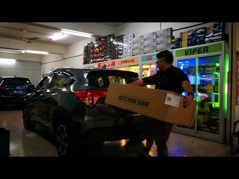 Honda HRV install Auto tailgate Power boot with kick sensor