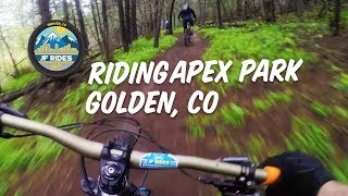 MTB Riding Apex Park Colorado