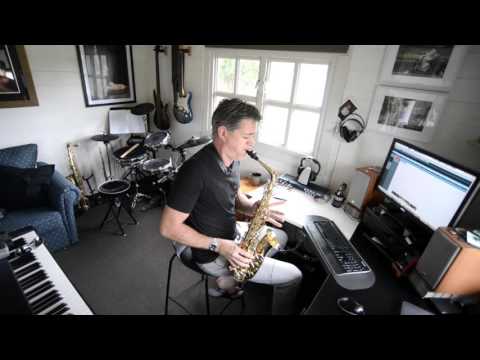 Very cool Jazz impro by Chris Gable with Coffee Break Grooves