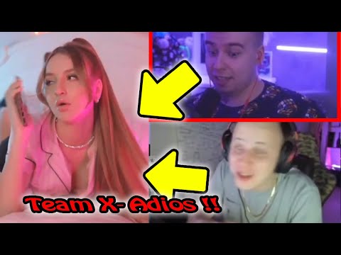 MANDZIO ogląda TEAM X - ADIOS i Reakcję NITRA!! XD