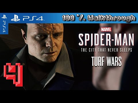 Marvels Spider-Man - Turf Wars - 100% Walkthrough - Part 4 (100% Guide, DLC)