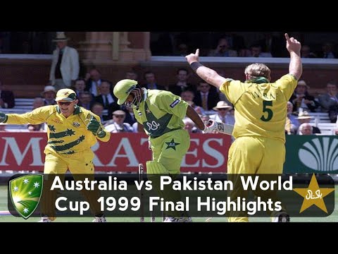 Australia vs Pakistan Final | World Cup | 1999 at Lord`s,