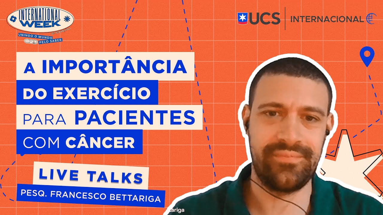 LIVE TALK: A IMPORTÂNCIA DO EXERCÍCIO PARA PACIENTES COM CÂNCER | FRANCESCO BETTARIGA