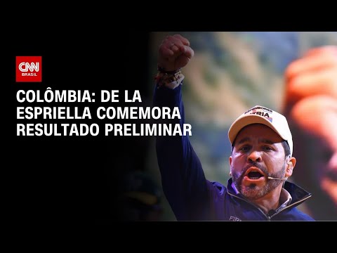 Eleição na Colômbia: De la Espriella comemora vitória nas urnas | LIVE CNN