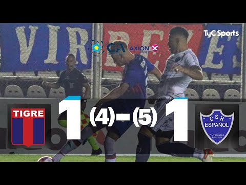 Tigre 1 (4) - (5) 1 Centro Español | Copa Argentina 2023 | 32vos de final