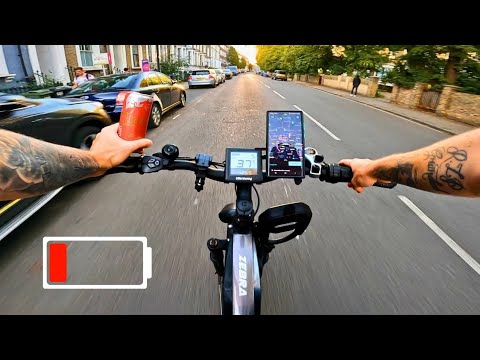 Delivering Until My E-Bike Battery Dies! - How Much Money Can I Make On One Charge?