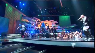 Yandel Ft Gadiel y Farruko - Plakito (Live Remix) (Premios Tu Mundo 2014)