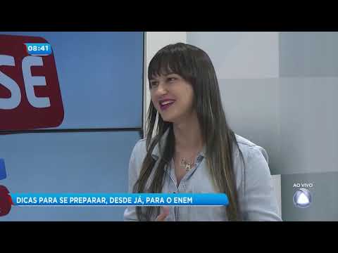 Professora dá dicas de preparação para o Enem 2019 - Balanço Geral Manhã