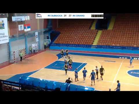 ARKUS liga 5. kolo / RK Dubočica 54 - RK Dinamo