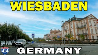 Driving through Wiesbaden, Germany