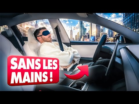 I tested Tesla's self-driving car and it's INCREDIBLE! (well, almost...😅)