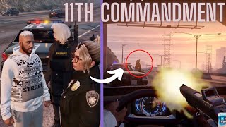 Randy Bullet teaches a cadet the 11th commandment (multiple POVs)