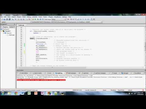 Windows.h C++ Tutorials