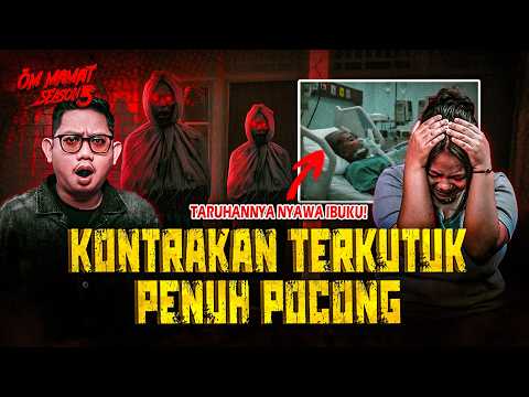 PERNAH ADA YANG MENINGGAL DISINI? KONTRAKAN TERKUTUK PENUH POCONG #OMMAMAT