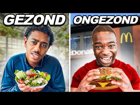 2500KCAL VS 5000KCAL Challenge😨